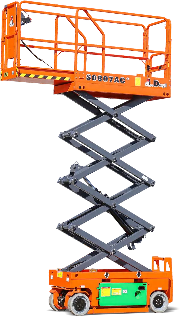 Dingli S0807AC+ – Akülü Makaslı Platform