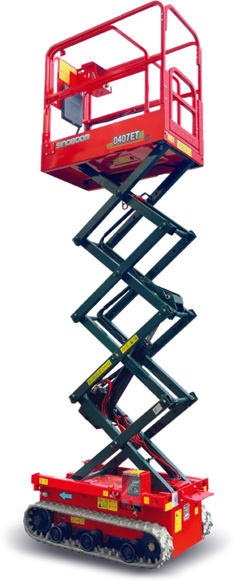 Sinoboom 0407ET – Akülü Paletli Platform