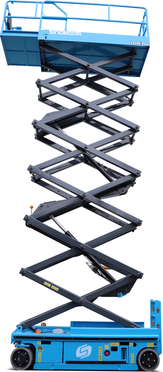 Sinoboom 1414E PLUS – Akülü Makaslı Platform